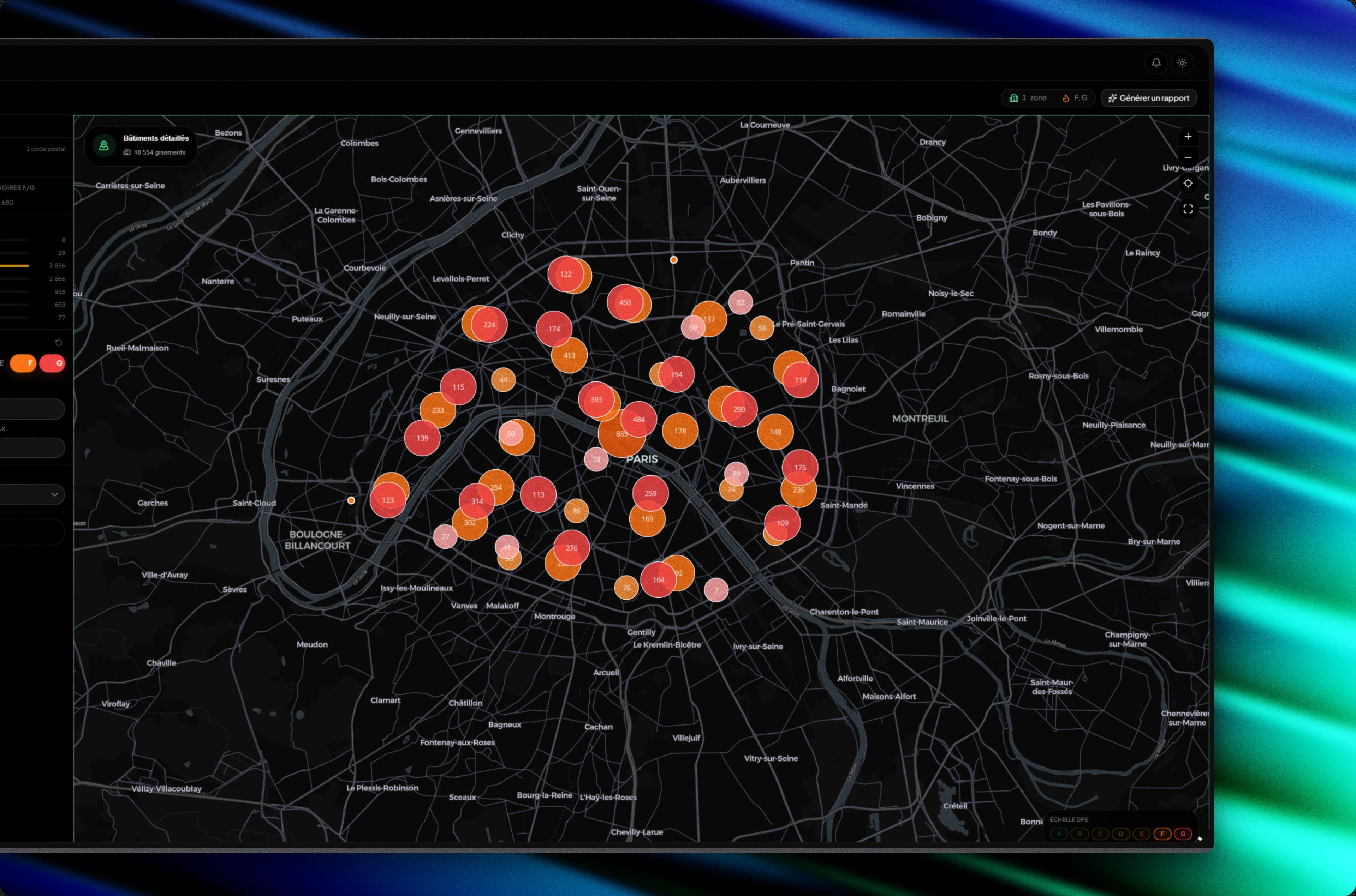 Carte interactive des gisements Seuilo